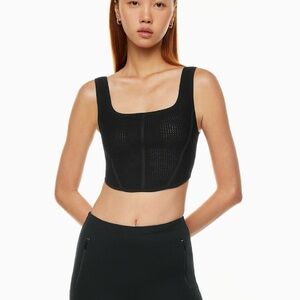 Aritzia Babaton Sculpt Knit Cropped Tank